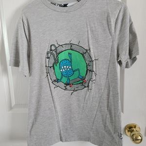 Boys Large Shawn White Skater Short Sleeve Shirt